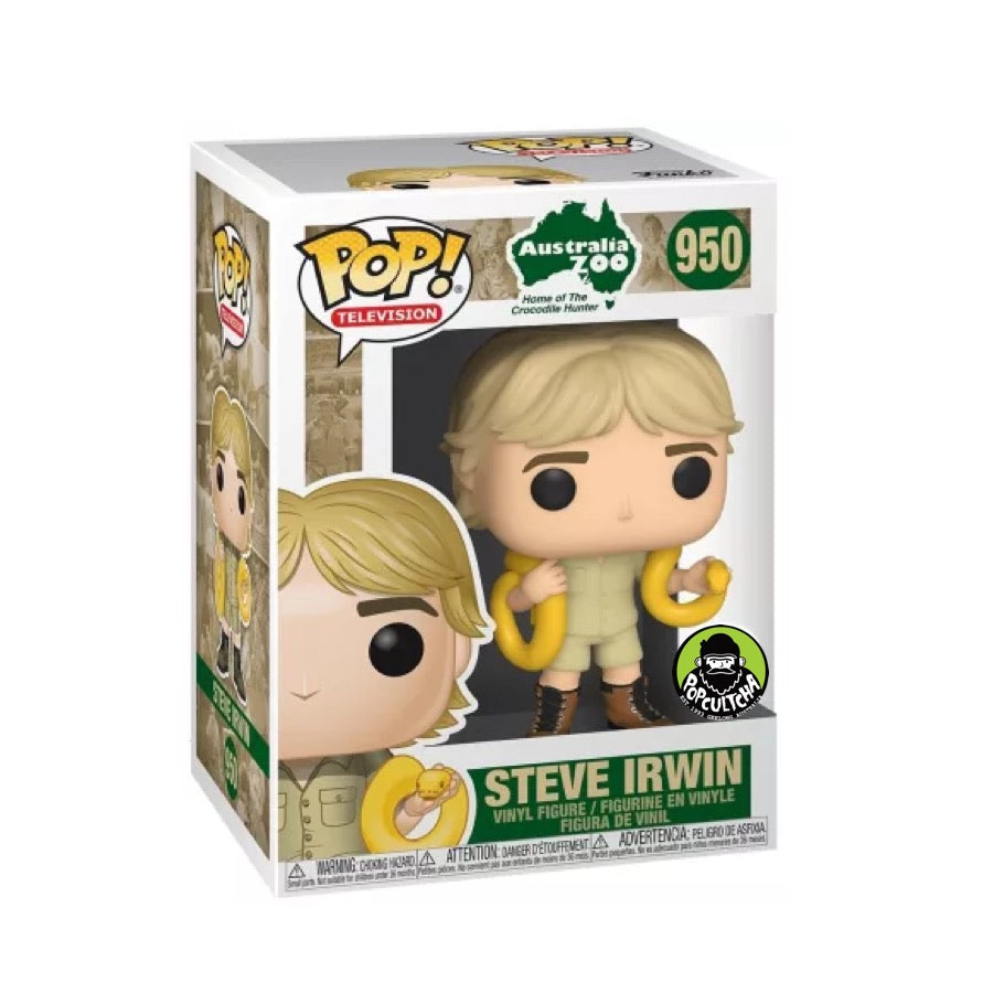 Funko Pop! Steve Irwin 950 (Popcultcha Exclusive)