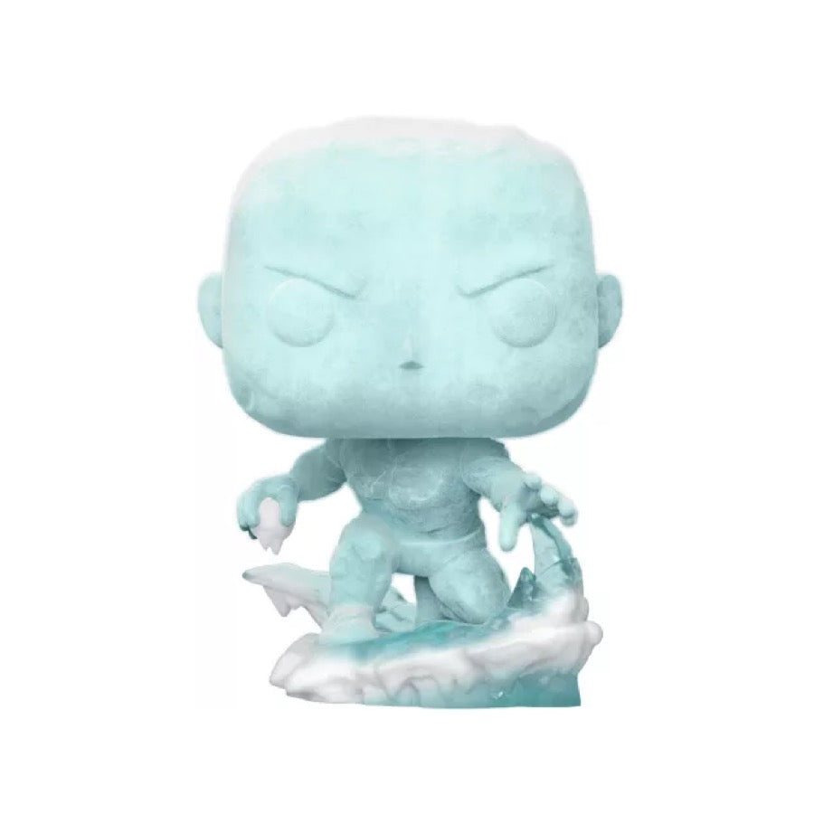 Funko Pop! Marvel - Iceman Flocked 504  (Popcultcha Exclusive)