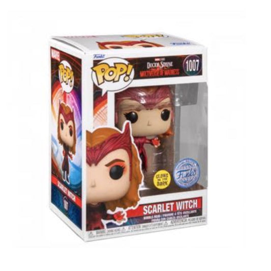 Funko Pop! Doctor Strange Marvel - Scarlet Witch Glow In The Dark 1007(Spécial Edition)