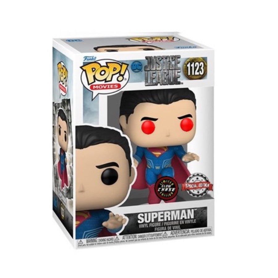 Funko Pop! Justice League - Superman Glow In The Dark Chase 1123 (Special Edition)