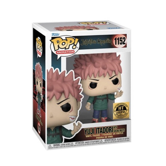 Funko Pop! Jujustu Kaisen - Yuji Itadori with sukuna mouth 1152 (Hot Topic Expo)