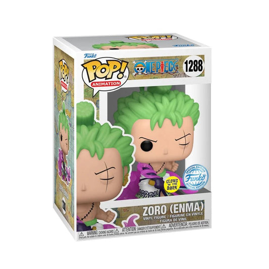 Funko Pop! One piece -  Zoro (Enma) Glow in the dark (spécial édition) 1288