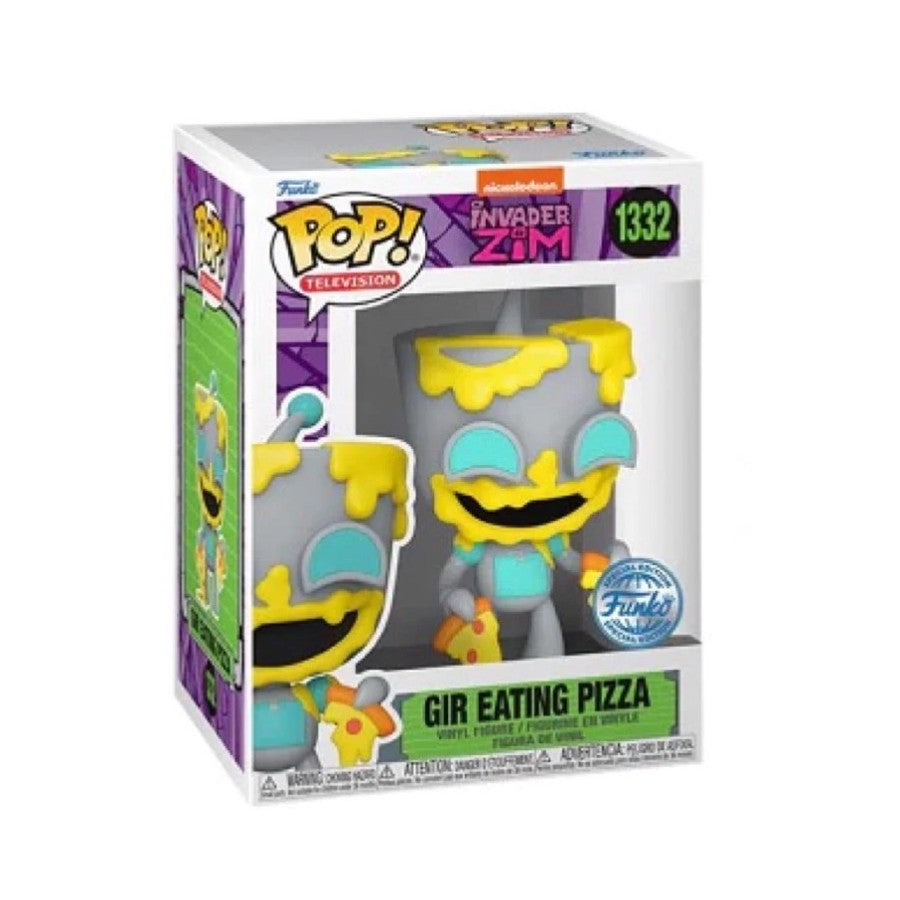 Funko Pop! Invader - Gir eating Pizza 1332 (Special Edition)