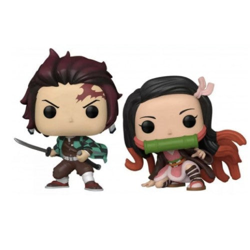 Funko Pop! Demon Slayer - Tanjiro & Nezuko 2 Pack (Special Edition)