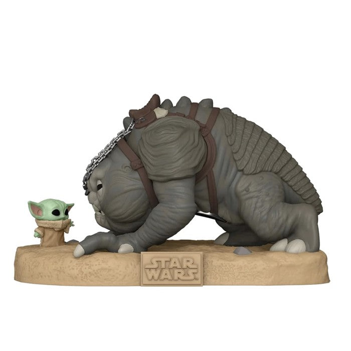 Funko Pop! Star Wars - Grogu with rancor 587 (Entertainment Earth Exclusive)