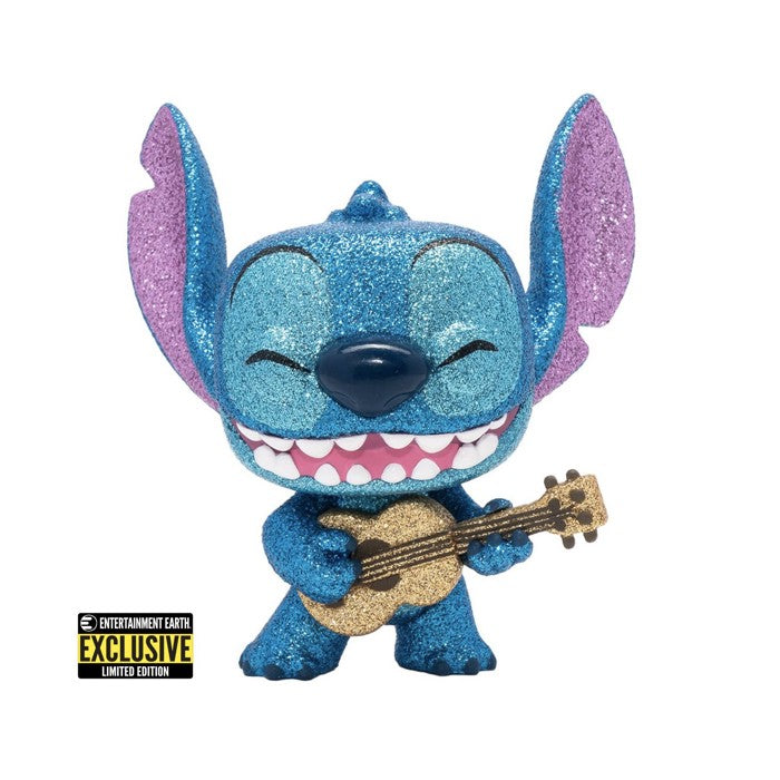 Funko Pop! Disney Stitch with ukulele diamond 1044 (Entertaiment Earth Exclusive)