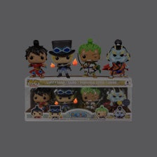 Funko Pop! One Piece - 4 Pack - LuffyTaro - Zoro - Jinbe - Sabo glow In The Dark (Gamestop Exclusive)