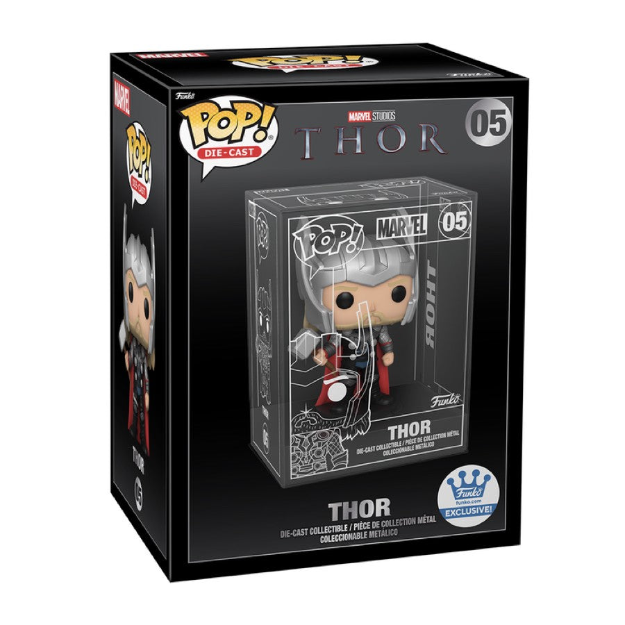 Funko Pop! Marvel - Diescast Thor Chase 05 (Funko Exclusive)